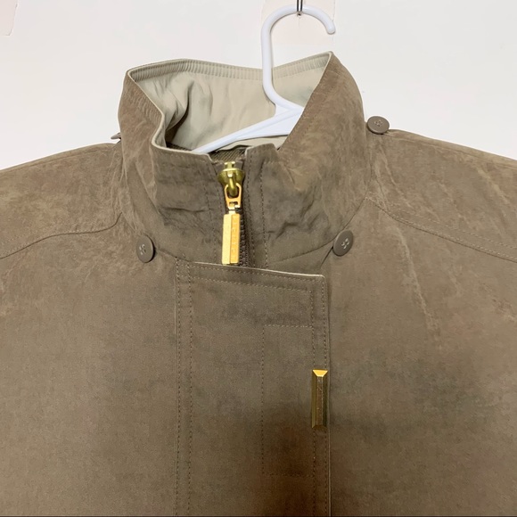 Vintage Braetan sz L Cappuccino Brown Women’s Coat Poly/Nylon blend Outer 22x31” - Picture 3 of 12